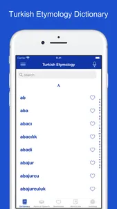 Turkish Etymology Dictionary screenshot 0