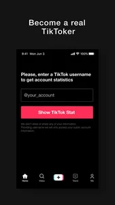 TikStat - Analyze your account screenshot 1