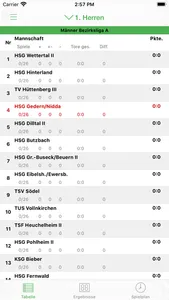 HSG Gedern/Nidda 2020/21 screenshot 0