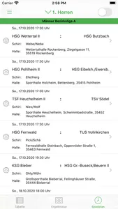 HSG Gedern/Nidda 2020/21 screenshot 1