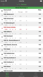 HSG Gedern/Nidda 2020/21 screenshot 4