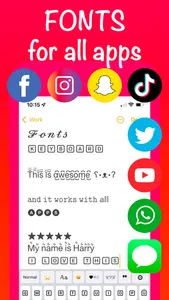 Custom Fonts° screenshot 0