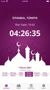 İftar Vakti - İmsakiye 2021 screenshot 0