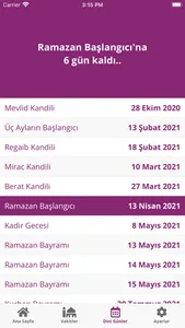 İftar Vakti - İmsakiye 2021 screenshot 3