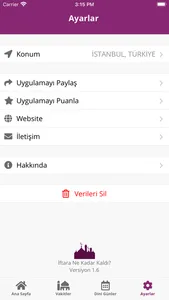 İftar Vakti - İmsakiye 2021 screenshot 4