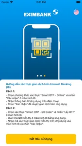 Eximbank Smart OTP screenshot 2