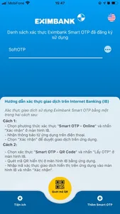 Eximbank Smart OTP screenshot 3