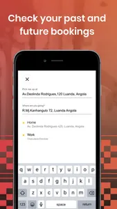 Tirosa: Angola taxi app screenshot 2