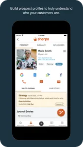 Sherpa CRM screenshot 1