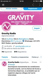 Gravity Radio screenshot 2