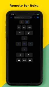 Remote Control for Roku TVs screenshot 0
