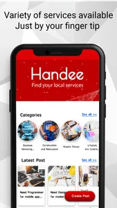 Handee - Find Local Services screenshot 2