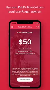 Paid To Bike - Ride and Earn screenshot 0