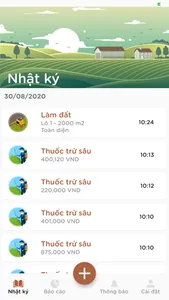 Nhật ký canh tác screenshot 2