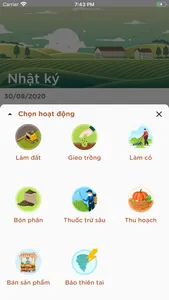 Nhật ký canh tác screenshot 3