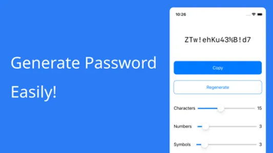 Very Easy Password Generator screenshot 0