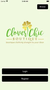 CLOVER CHIC BOUTIQUE screenshot 0