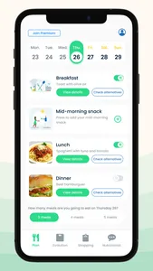 Meal Planner, Diet Coach: 4eat screenshot 0