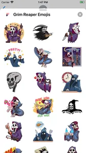 Grim Reaper Emojis screenshot 1