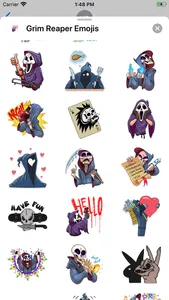 Grim Reaper Emojis screenshot 2