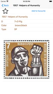 Stamp collector: stamp catalog screenshot 1