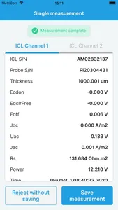 MetriCorr RMU screenshot 5