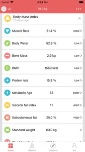 AmazingFit screenshot 1