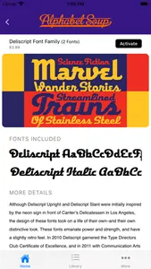 Alphabet Soup Fonts screenshot 1