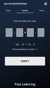 Solve proportions screenshot 3