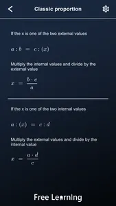 Solve proportions screenshot 4