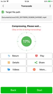 Video Compressor Lite screenshot 1