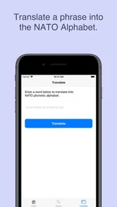 NATO Phonetic Alphabet screenshot 4