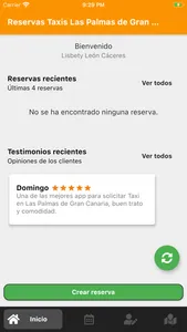 Reservas de Taxis Las Palmas screenshot 2