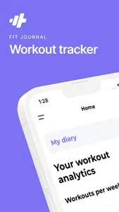 Fit Journal: Gym Workout Log screenshot 0