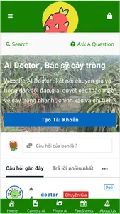 AI Doctor - Bác Sỹ Cây Trồng screenshot 0