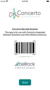 Concerto Barcode Scanner screenshot 0