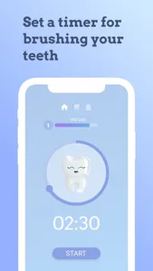 Toothie: Toothbrush Timer App screenshot 0