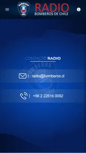 Radio Bomberos de Chile screenshot 1