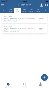 Tijdregistratie App - Tr-app screenshot 0