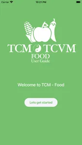 User Guide to TCM/TCVM Foods screenshot 0