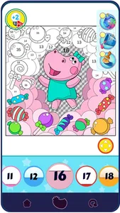 Color by Number with Hippo screenshot 4