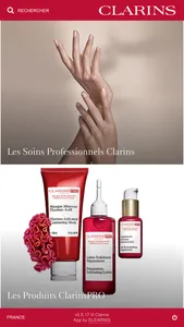 Clarins Spa Product Library screenshot 1