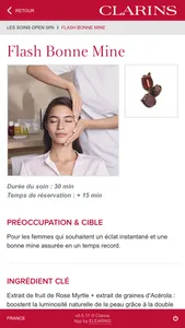 Clarins Spa Product Library screenshot 4