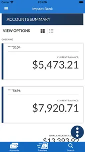 Impact Mobile Banking screenshot 1