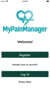 MyPainManager screenshot 0