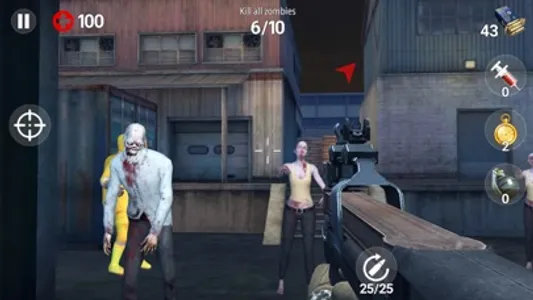 Dead Fire: Zombie Shooting screenshot 0