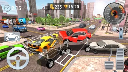 Elevated Car Crash Driver 2020 screenshot 2