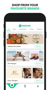 Shopless - Your Shopping Buddy screenshot 1