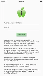 iStoma GDPR screenshot 1