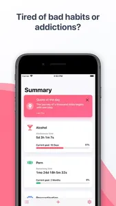 Quitzilla: Bad Habit Tracker screenshot 0